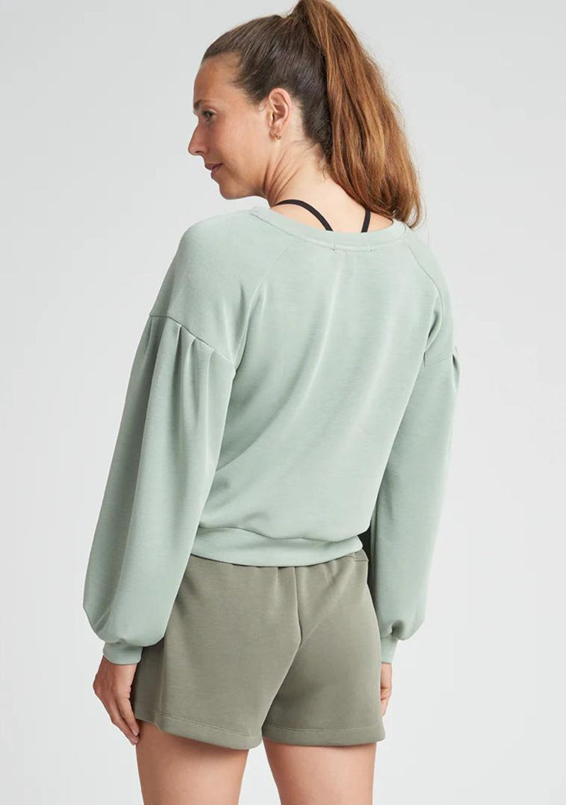 ADDISON PLEATED PULLOVER