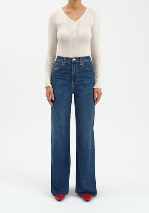 FAR OUT SEAM WIDE LEG IN WATERFALL