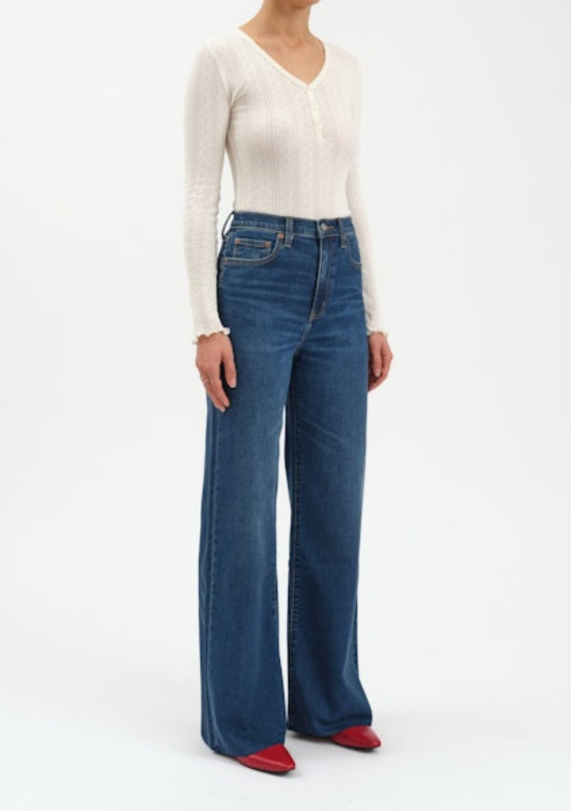 FAR OUT SEAM WIDE LEG IN WATERFALL