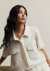 MOON SHORT SLEEVE BLOUSE