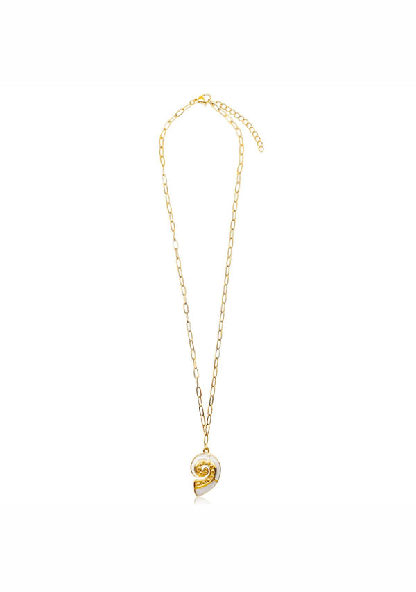 CELENIA SHELL PENDANT NECKLACE