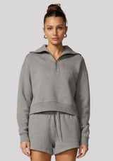 KATHLEEN 1/4 ZIP SWEATSHIRT