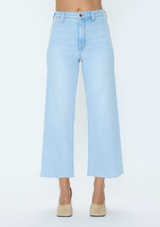PENNY CROP HIGH RISE WIDE LEG