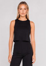 PONTE KNIT TANK TOP