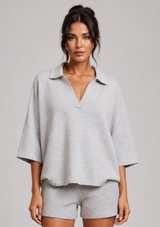 OLLY V-NECK TOP