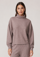 EMERY MOCK NECK PULLOVER