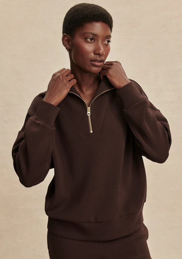 HAWLEY HALF-ZIP SWEAT