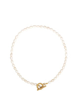 MIKI PEARL TOGGLE NECKLACE