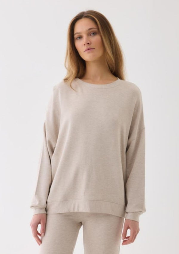 FRENCH TERRY L|S CREWNECK