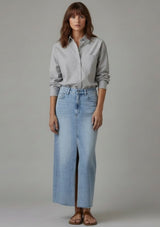KARLI DENIM SKIRT