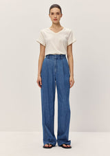 AVELINE CHAMBRAY PANTS