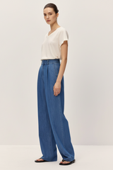 AVELINE CHAMBRAY PANTS