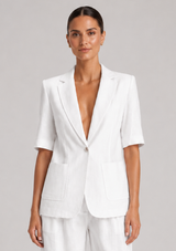 AVEN LINEN BLAZER