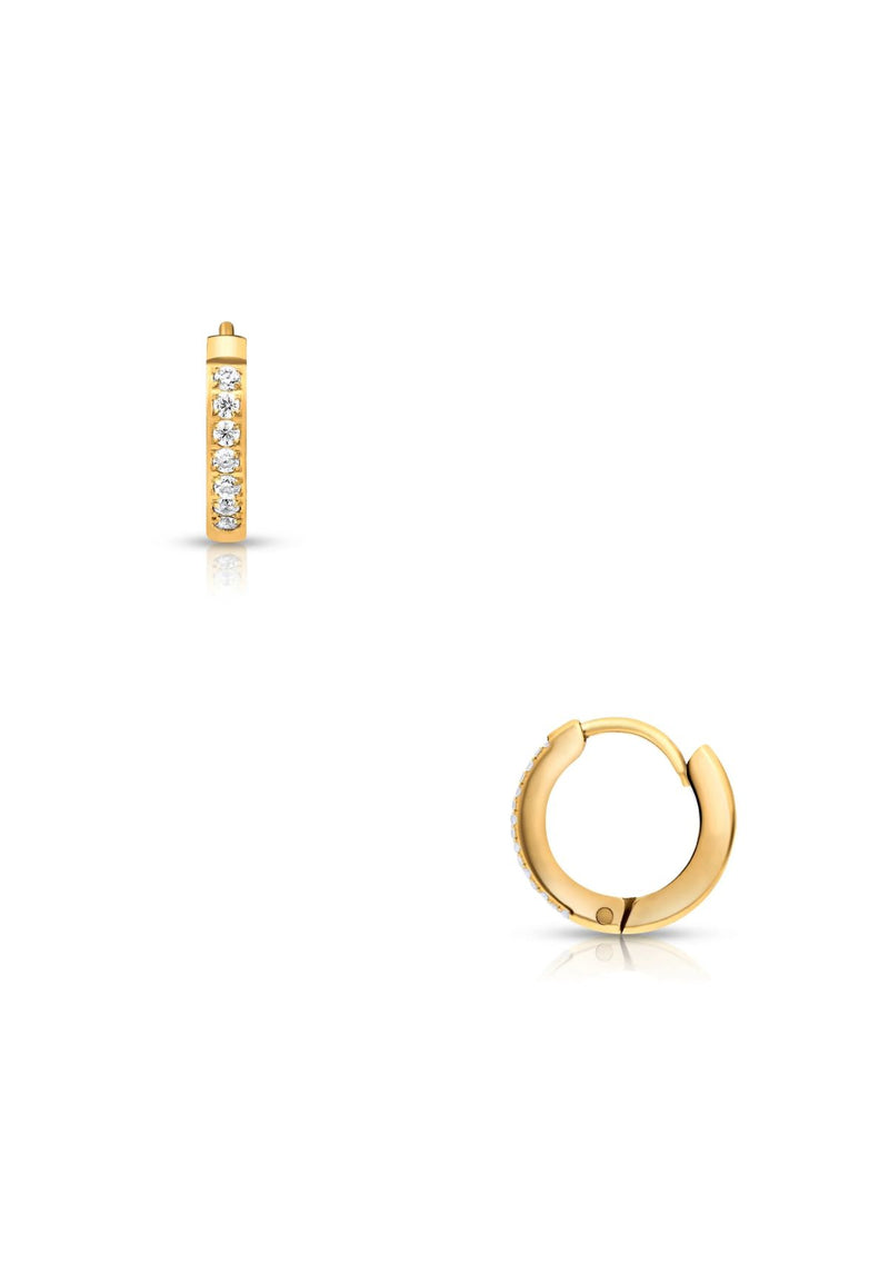 TINSLEY HUGGIE HOOP EARARING