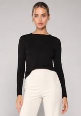 FITTED LONG SLEEVE TEE