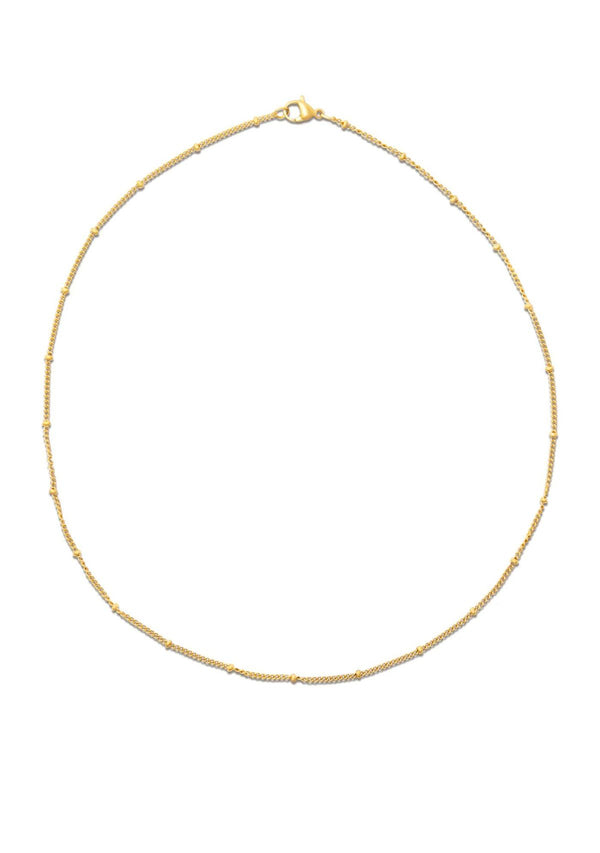 HELSA DAINTY BEADED NECKLACE