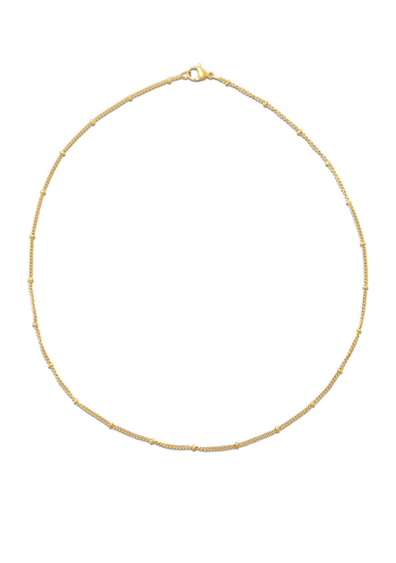 HELSA DAINTY BEADED NECKLACE