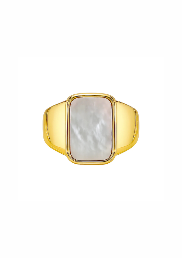 TWILA MOTHER OF PEARL RING