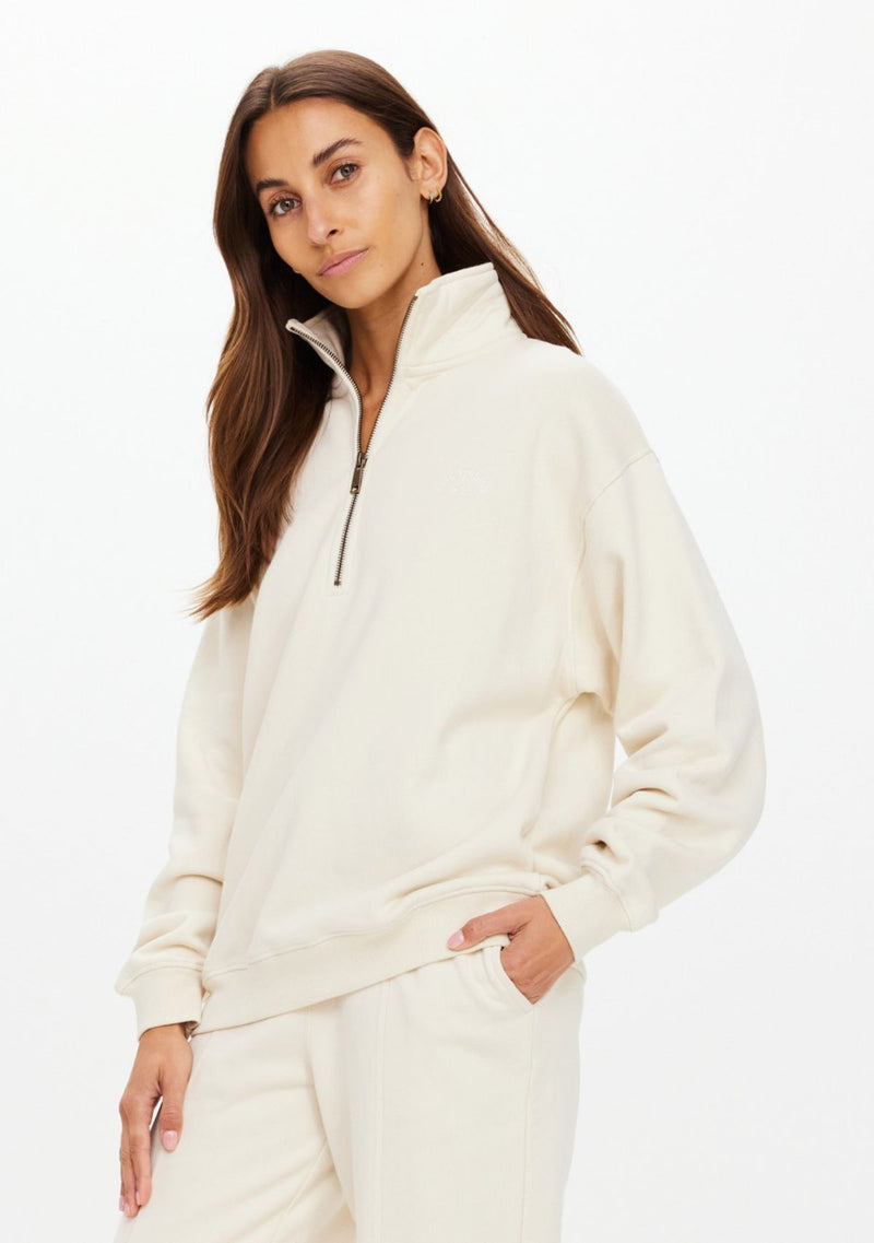 HAMILTON WREN HALF ZIP SWEATER