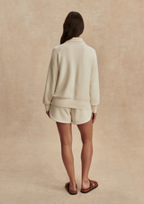 TYDE ZIP THROUGH SWEAT