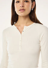PRIVE RIB LONG SLEEVE TEE