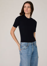 MOZZA SHORT SLEEVE SWEATER