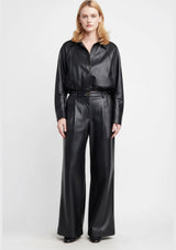CAROLINE VEGAN LEATHER PANTS