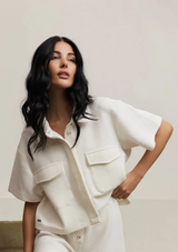 MOON SHORT SLEEVE BLOUSE