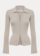 BETINA ZIP FRONT KNIT