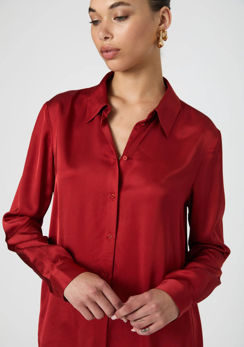 ENNIS SATIN SHIRT