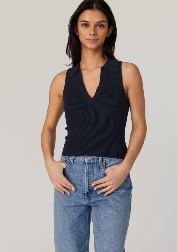 COSYSOFT VNECK SLEEVELESS SWEATER