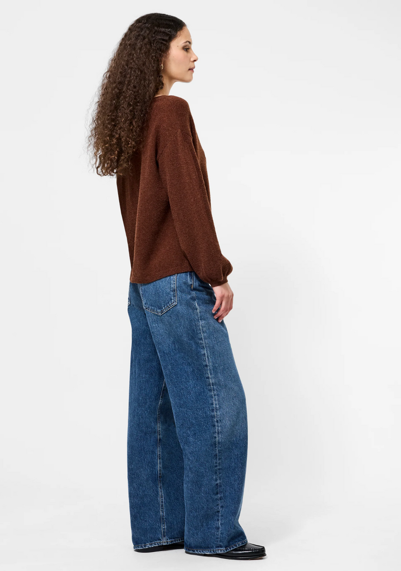 VHARI KNIT V-NECK PULLOVER
