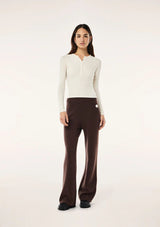 PRIVE RIB LONG SLEEVE TEE