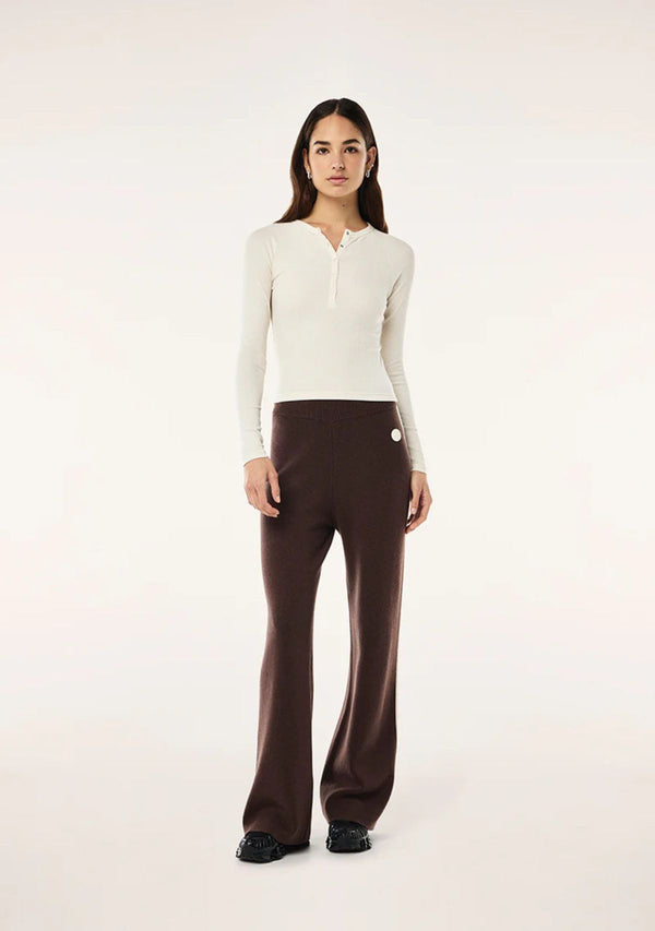 PRIVE RIB LONG SLEEVE TEE