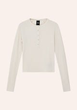 PRIVE RIB LONG SLEEVE TEE