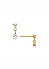EVANORA DOUBLE DROP EARRING