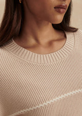 MERYL STRIPE KNIT SWEATER
