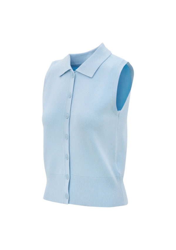 OLLY SLEEVELESS CARDIGAN