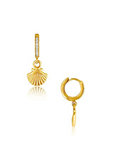 CITARA HUGGIE HOOP EARRING