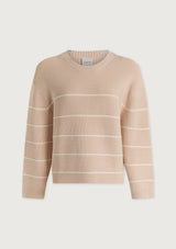 MERYL STRIPE KNIT SWEATER