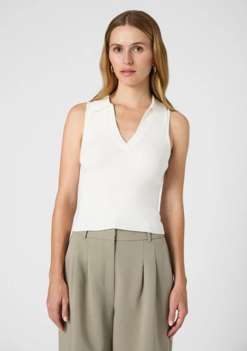 COSYSOFT VNECK SLEEVELESS SWEATER