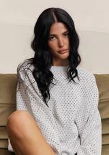 OLLY CROCHET SWEATER