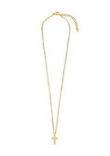 WYATT MINI CROSS PENDANT NECKLACE