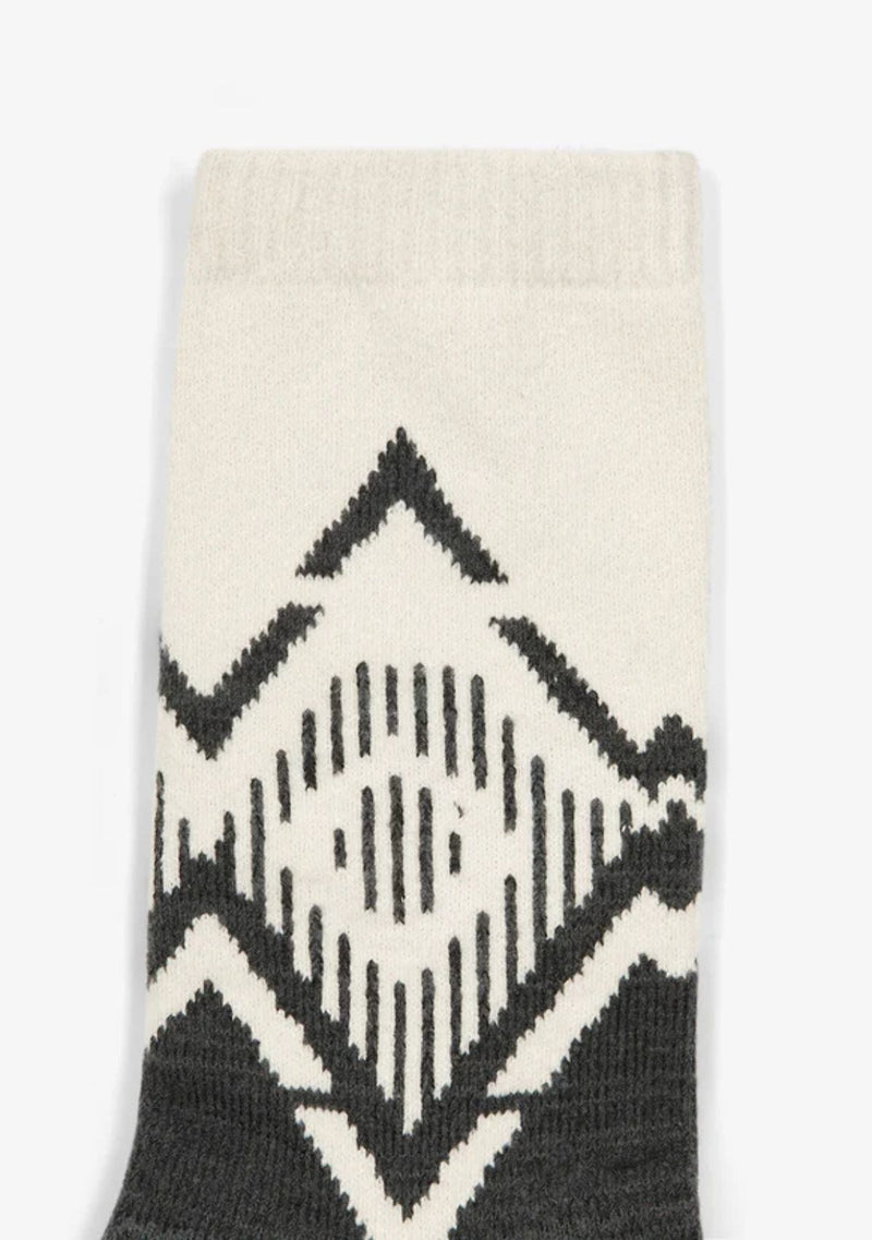 ERICA JACQUARD KNIT SOCK