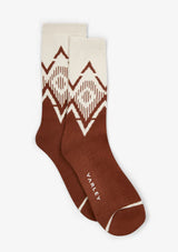 ERICA JACQUARD KNIT SOCK