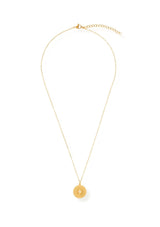 RUE SUNBURST DISC NECKLACE