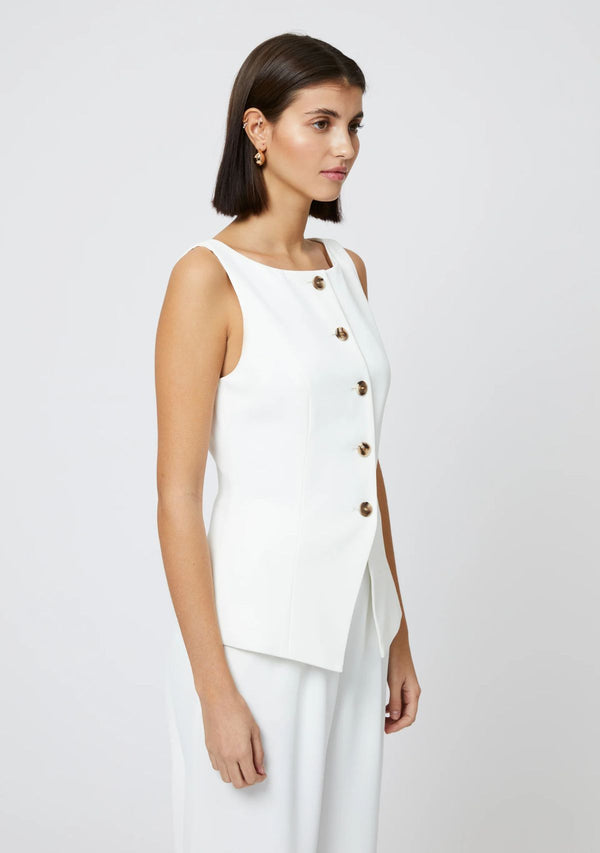 HARRIE SUITING WAISTCOAT TOP