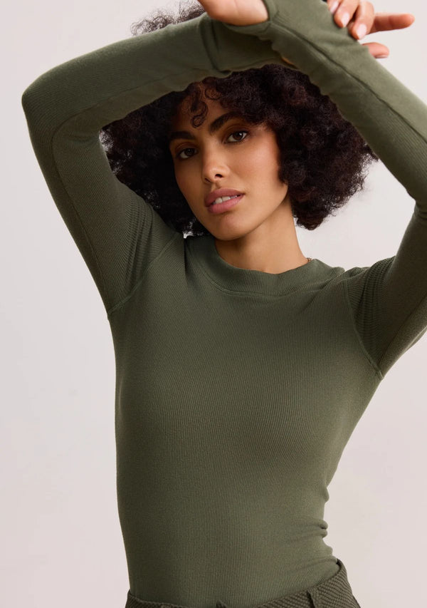 MAIA MICROMODAL SOFT RIB LONG SLEEVE