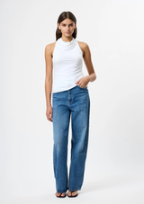 GIBSON JERSEY COWL NECK TOP