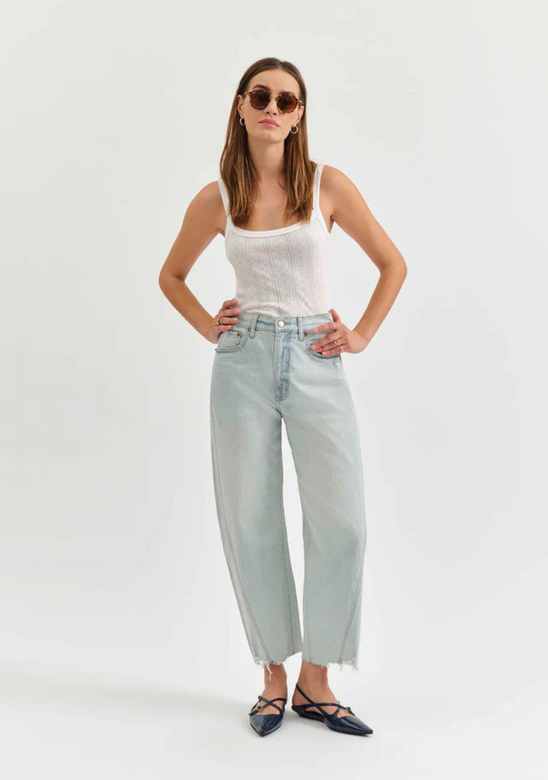 WESTWARD BARREL LEG IN LOST LOVE VINTAGE